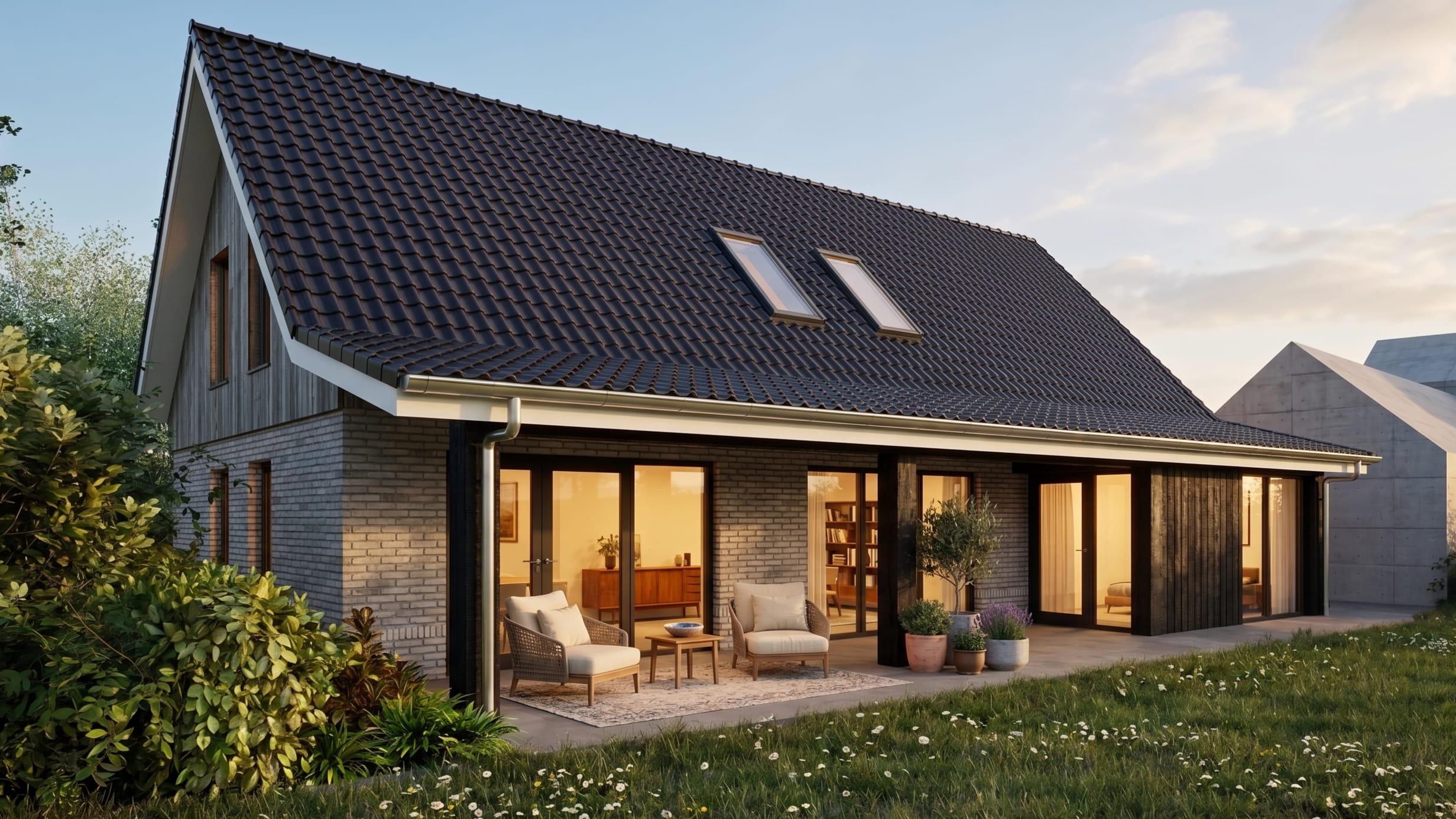 Villa Nederland — Dusk